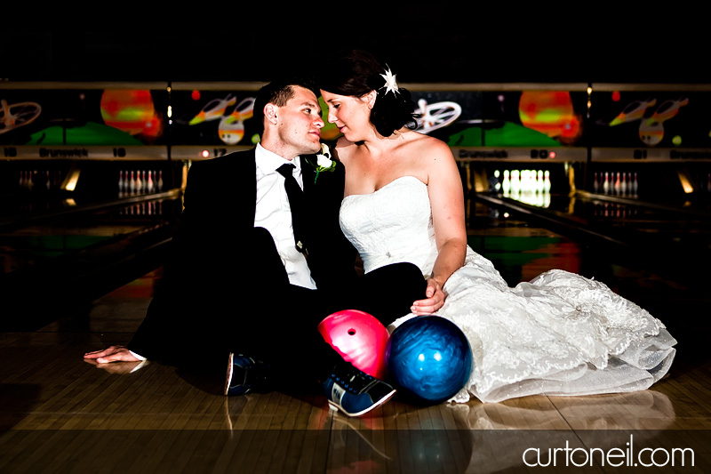 Sault Ste Marie Wedding Photography - Megan and Mathew - Gros Cap, Northcrest Bowling