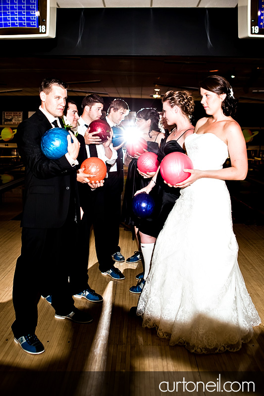 Sault Ste Marie Wedding Photography - Megan and Mathew - Gros Cap, Northcrest Bowling