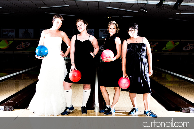 Sault Ste Marie Wedding Photography - Megan and Mathew - Gros Cap, Northcrest Bowling