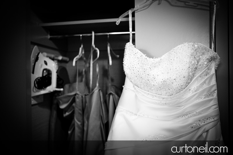 Sault Ste Marie Wedding - Mel and Tim - Wedding dress