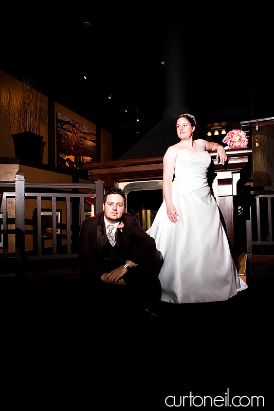 Sault Ste Marie Wedding - Mel and Tim - bride and groom