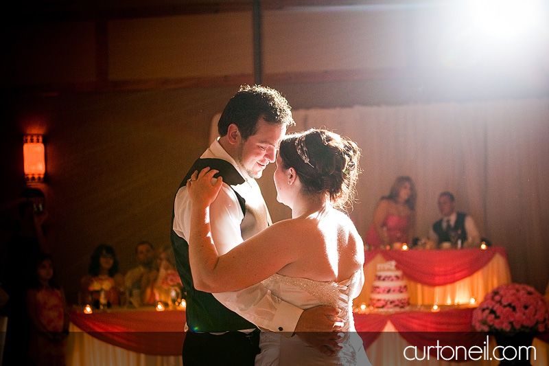 Sault Ste Marie Wedding - Mel and Tim - first dance