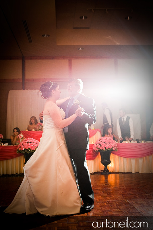 Sault Ste Marie Wedding - Mel and Tim - father daughter dance