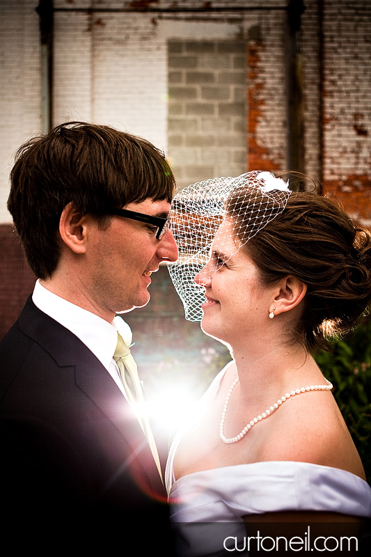 Sault Ste Marie Wedding - Rebecca and Brent - old building