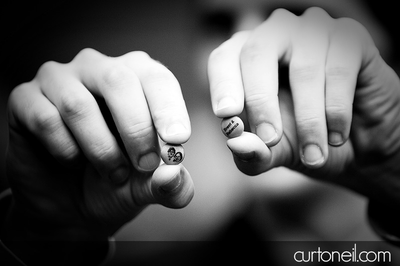 Sault Ste Marie Wedding - Rebecca and Brent - custom candy