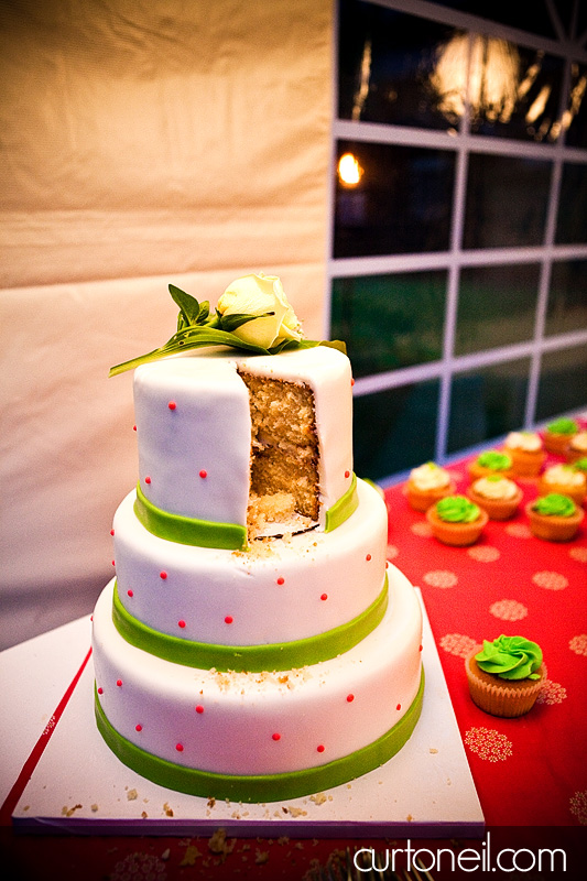 Sault Ste Marie Wedding - Rebecca and Brent - cake by jeannette
