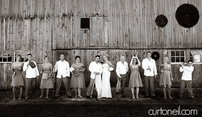 Sault Ste Marie Wedding Photography - Rachel and Ryan - bridal party