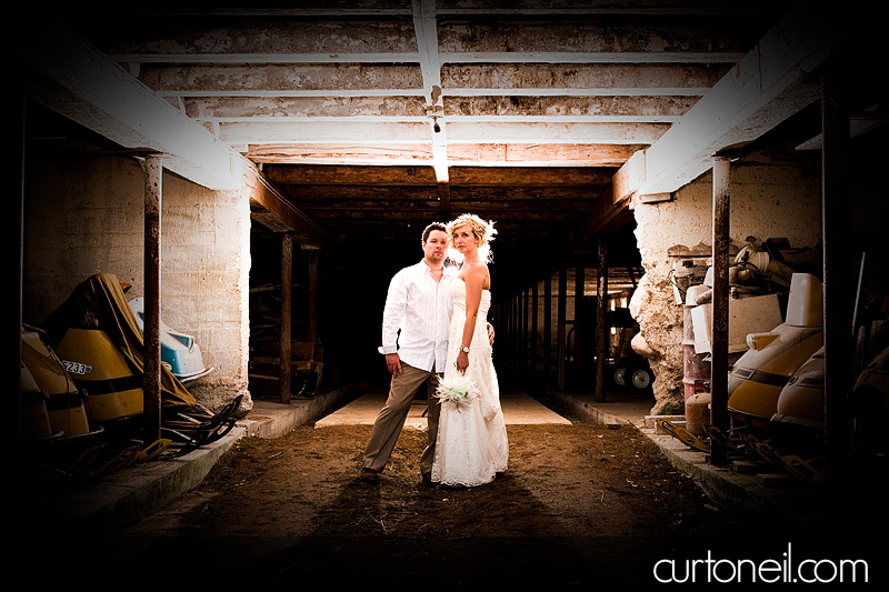 Sault Ste Marie Wedding Photography - Rachel and Ryan - in the barn