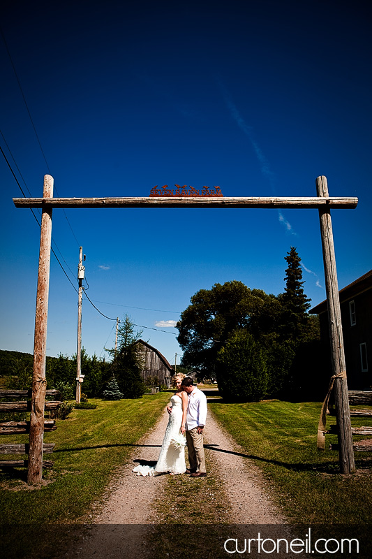 Sault Ste Marie Wedding Photography - Rachel and Ryan - bride and groom