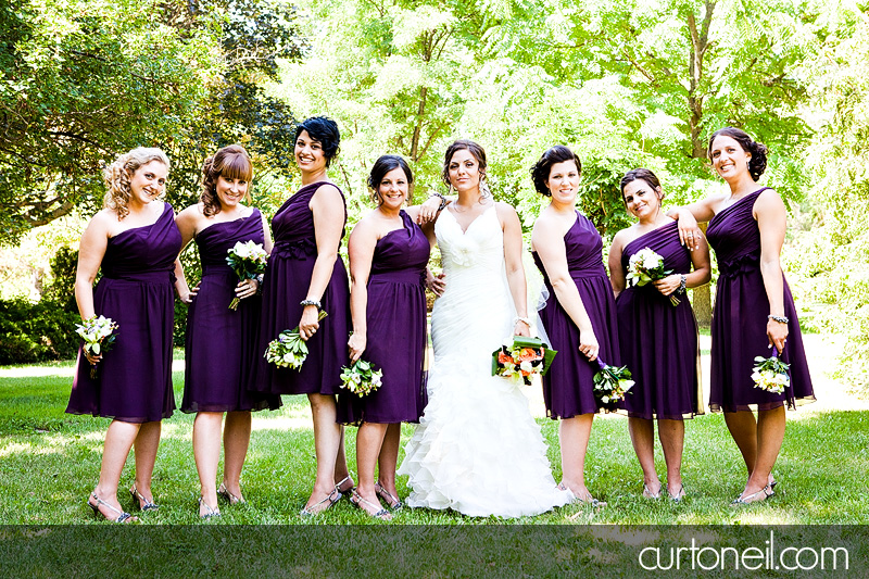 Sault Ste Marie Wedding Photography - Sandy and Skip - arboretum, Marconi, sunny, fun