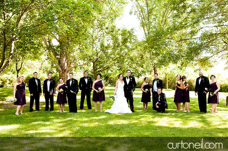 Sault Ste Marie Wedding Photography - Sandy and Skip - arboretum, Marconi, sunny, fun