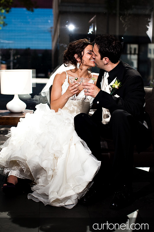 Sault Ste Marie Wedding Photography - Sandy and Skip - arboretum, Marconi, sunny, fun