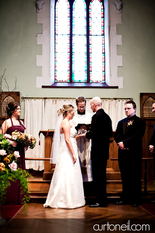 Sault Ste Marie Wedding Photography - Steph and Deryl - Shinwauk Chapel, arboretum, Delta, Thanksgiving