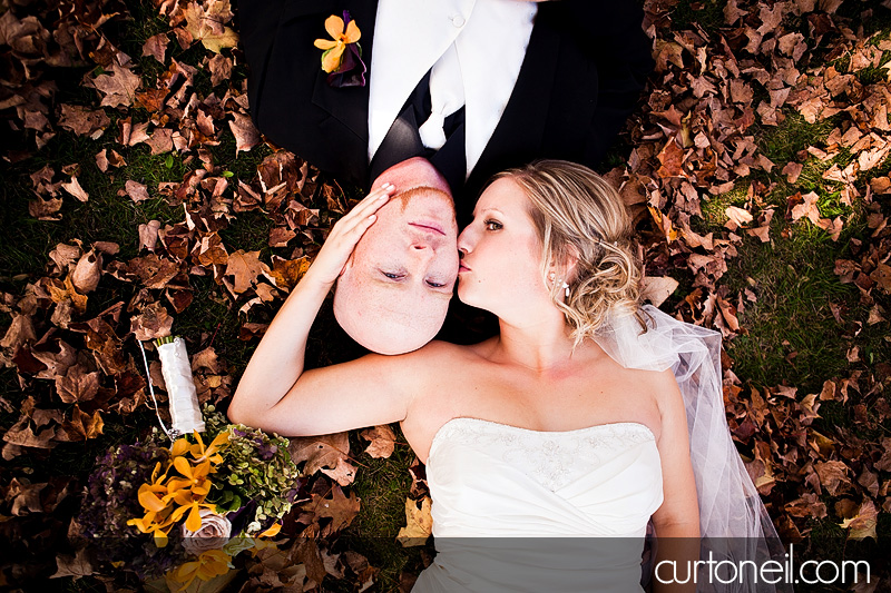 Sault Ste Marie Wedding Photography - Steph and Deryl - Shinwauk Chapel, arboretum, Delta, Thanksgiving