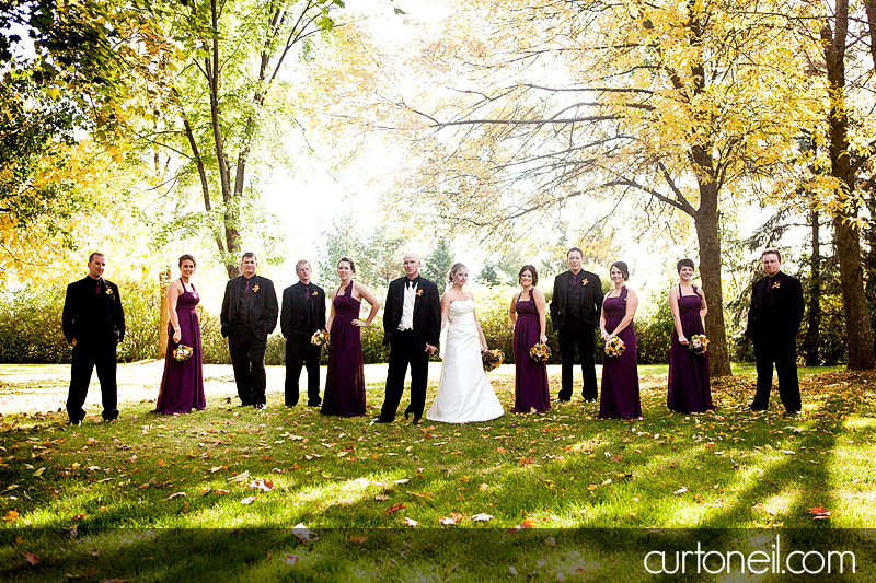 Sault Ste Marie Wedding Photography - Steph and Deryl - Shinwauk Chapel, arboretum, Delta, Thanksgiving