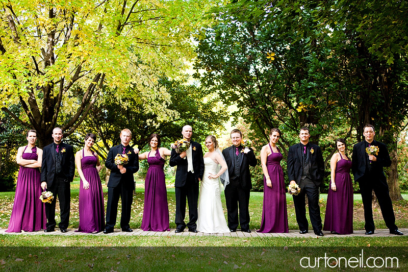 Sault Ste Marie Wedding Photography - Steph and Deryl - Shinwauk Chapel, arboretum, Delta, Thanksgiving
