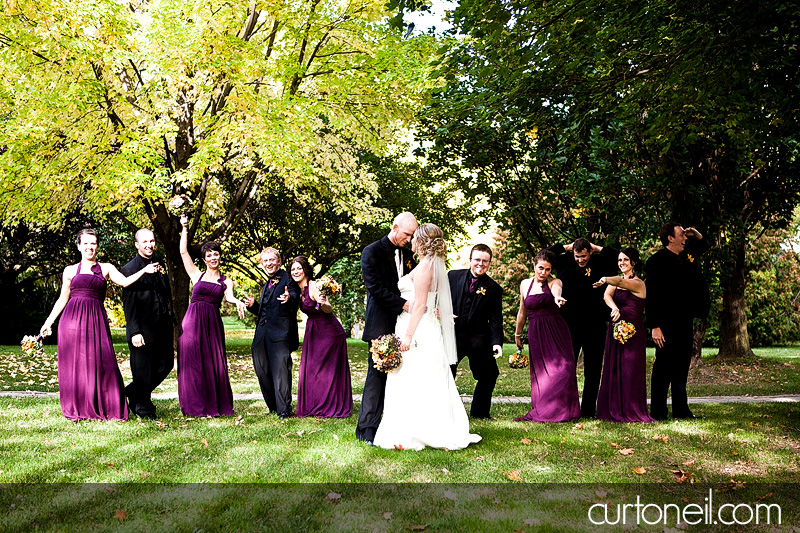 Sault Ste Marie Wedding Photography - Steph and Deryl - Shinwauk Chapel, arboretum, Delta, Thanksgiving