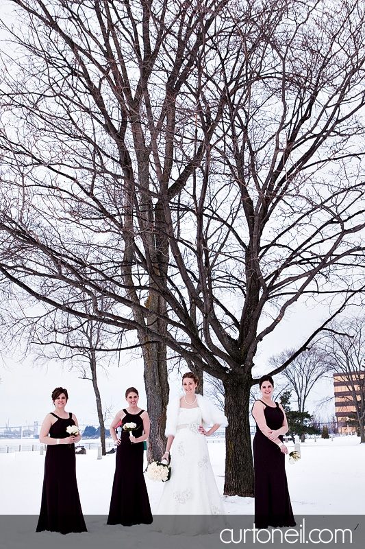Sault Ste Marie Wedding - Sarah and Jake - witner wedding