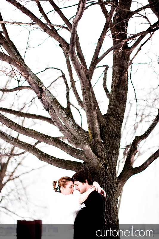Sault Ste Marie Wedding - Sarah and Jake - witner wedding