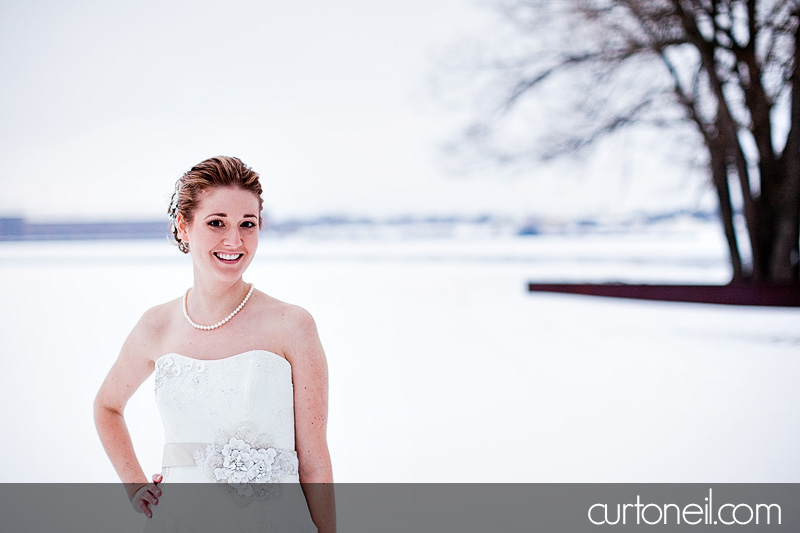 Sault Ste Marie Wedding - Sarah and Jake - witner wedding