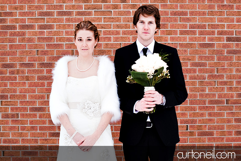 Sault Ste Marie Wedding - Sarah and Jake - witner wedding