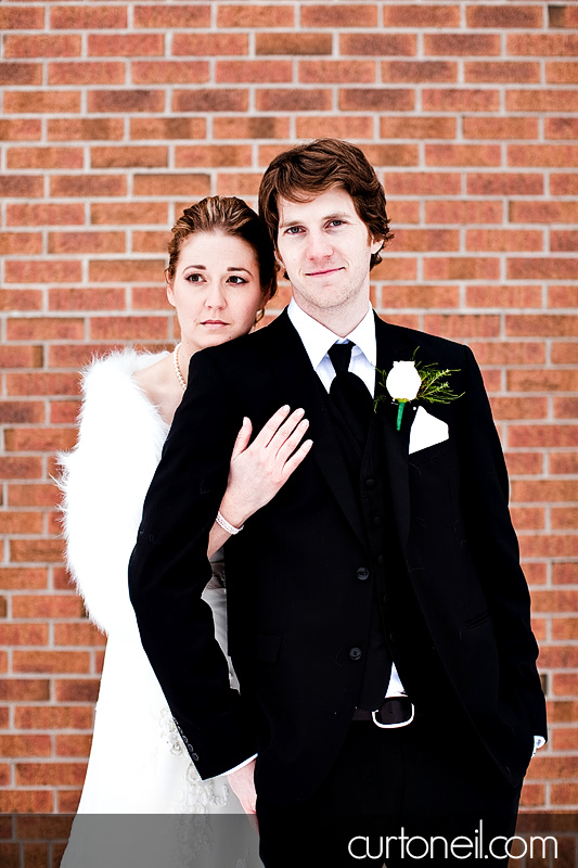 Sault Ste Marie Wedding - Sarah and Jake - witner wedding