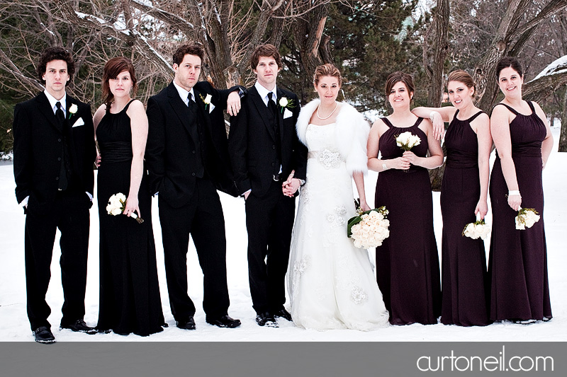 Sault Ste Marie Wedding - Sarah and Jake - witner wedding