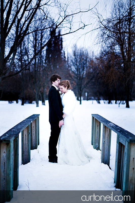 Sault Ste Marie Wedding - Sarah and Jake - witner wedding