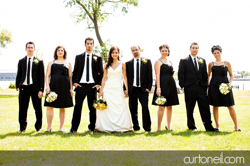 Sault Ste Marie Wedding Photography - Stella and Mike - old car, retro buildings, marconi