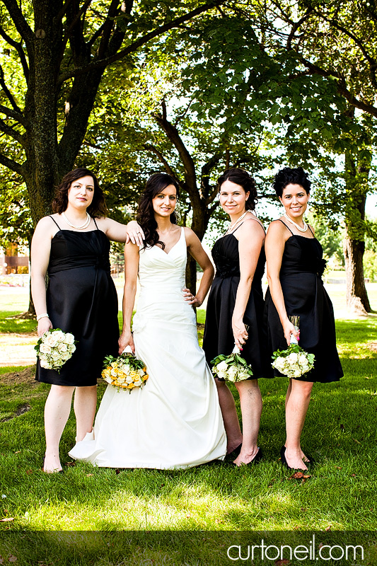 Sault Ste Marie Wedding Photography - Stella and Mike - old car, retro buildings, marconi