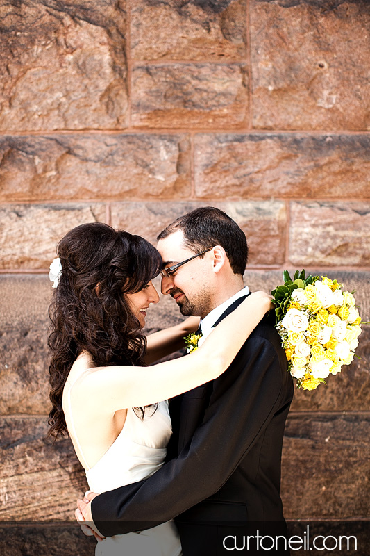 Sault Ste Marie Wedding Photography - Stella and Mike - old car, retro buildings, marconi