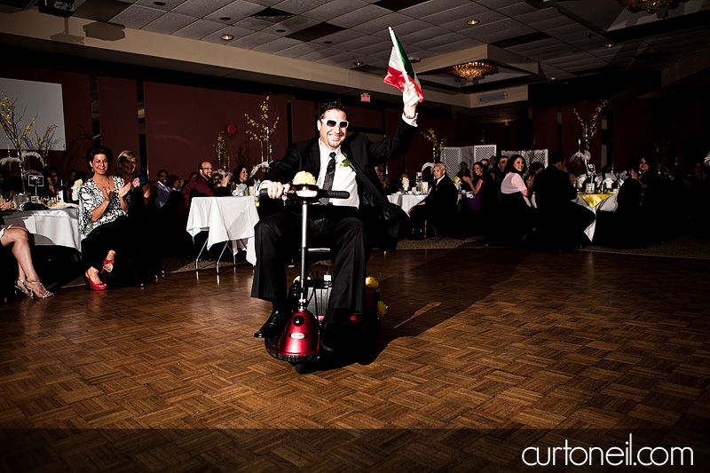 Sault Ste Marie Wedding Photography - Stella and Mike - old car, retro buildings, marconi