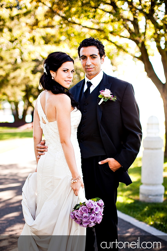 Sault Ste Marie Wedding Photography - Sarah and Tony - Sneak peek on the boardwalk