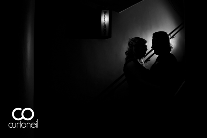 Sault Ste Marie Wedding Photography - Stephanie and Andrew - Grand Theatre, winter