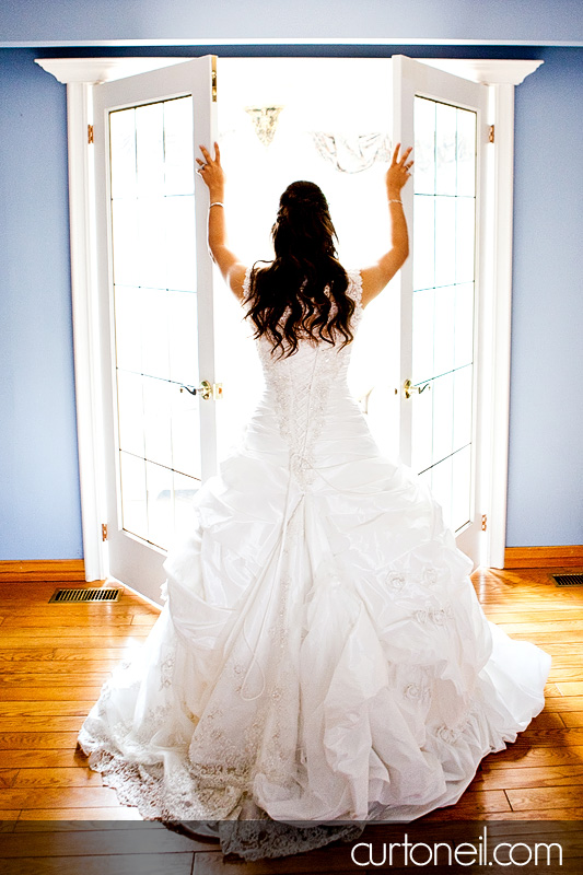 Sault Ste Marie Wedding - Tara and Tony - Old Stone House, Delta, rain