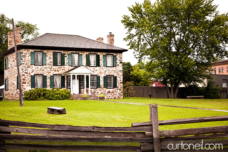 Sault Ste Marie Wedding - Tara and Tony - Old Stone House, Delta, rain