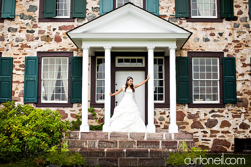 Sault Ste Marie Wedding - Tara and Tony - Old Stone House, Delta, rain