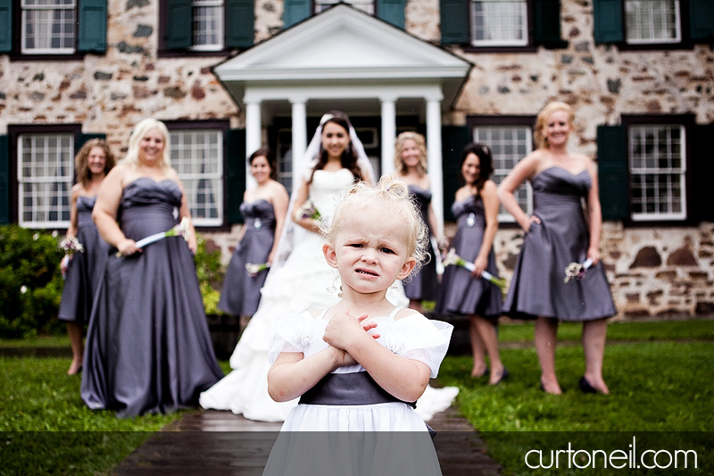 Sault Ste Marie Wedding - Tara and Tony - Old Stone House, Delta, rain