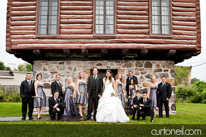 Sault Ste Marie Wedding - Tara and Tony - Old Stone House, Delta, rain