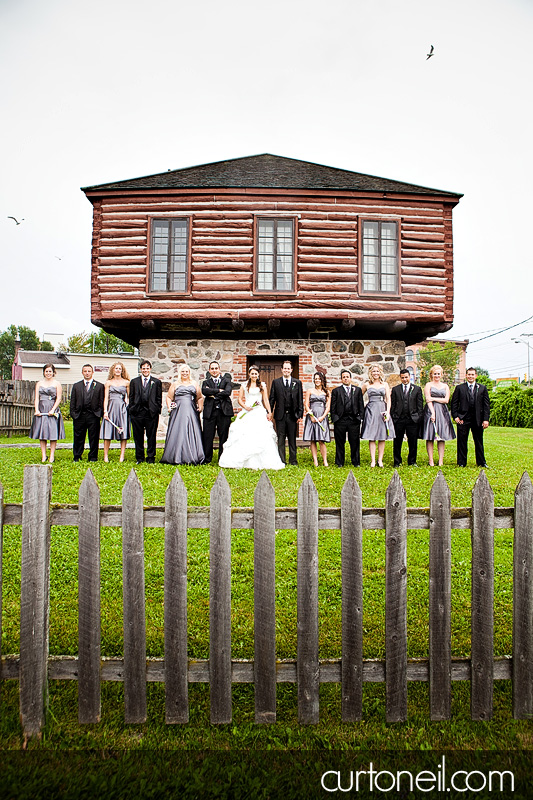 Sault Ste Marie Wedding - Tara and Tony - Old Stone House, Delta, rain
