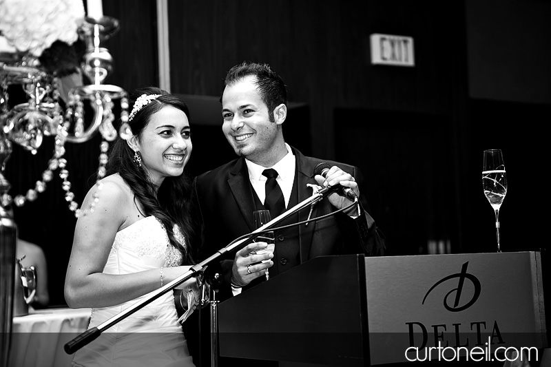 Sault Ste Marie Wedding - Tara and Tony - Old Stone House, Delta, rain