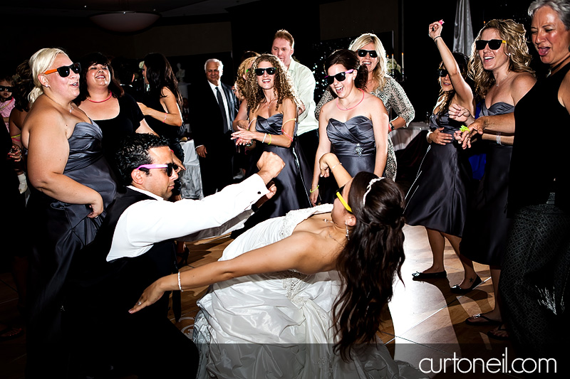Sault Ste Marie Wedding - Tara and Tony - Old Stone House, Delta, rain