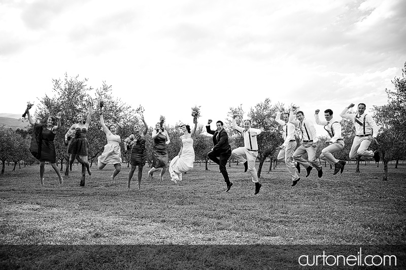 jump jump jump - Bucine Tuscany Italy wedding