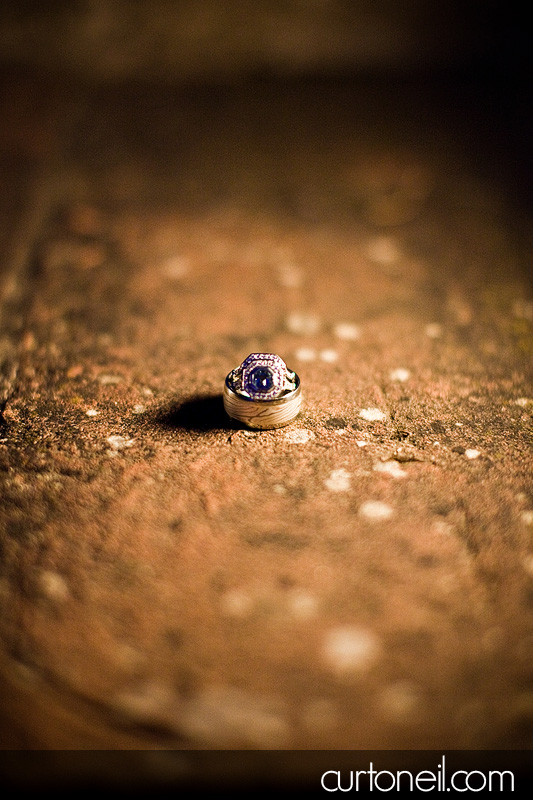 rings at night - Bucine Tuscany Italy wedding