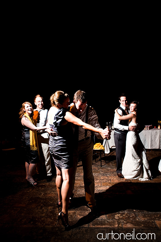 reception party - Bucine Tuscany Italy wedding