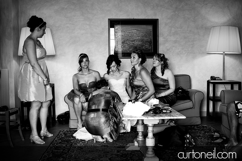 Tuscany Wedding Photography - Michela and Aaron - Bucine, Tuscany, Italy - girl prep