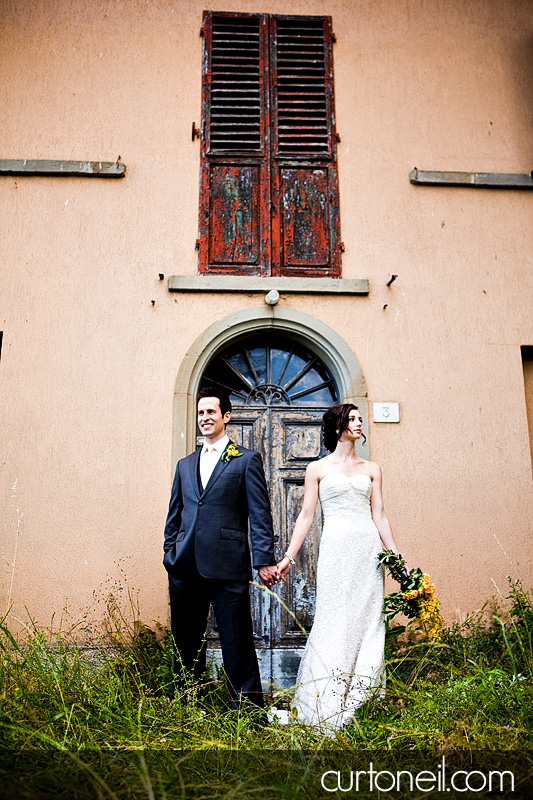 Tuscany Italy Wedding - Michela and Aaron - old church in Bucine