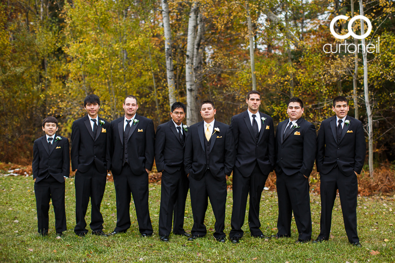Sault Ste Marie Wedding Photography - Veronica and Gus - Garden River, Water Tower Inn, fall, cold, rain