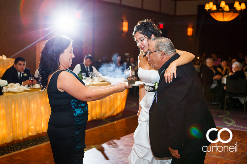 Sault Ste Marie Wedding Photography - Veronica and Gus - Garden River, Water Tower Inn, fall, cold, rain