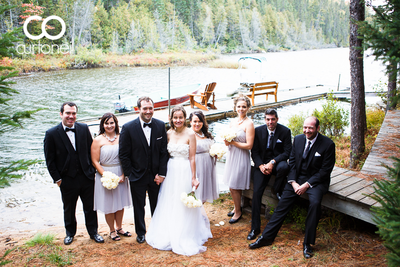 Sault Ste Marie Wedding Photography - Laurentian Lodge Wedding, Elliot Lake - Val and PJ